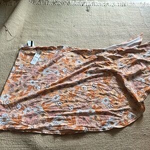 J crew l/xl sarong floral